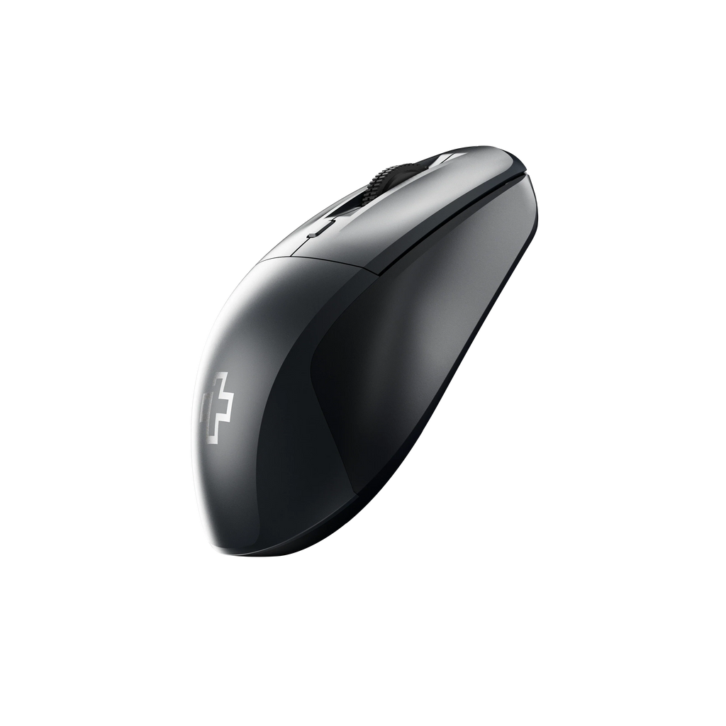 QwertyKey Flow Office vezeték nélküli Bluetooth RGB egér, fekete