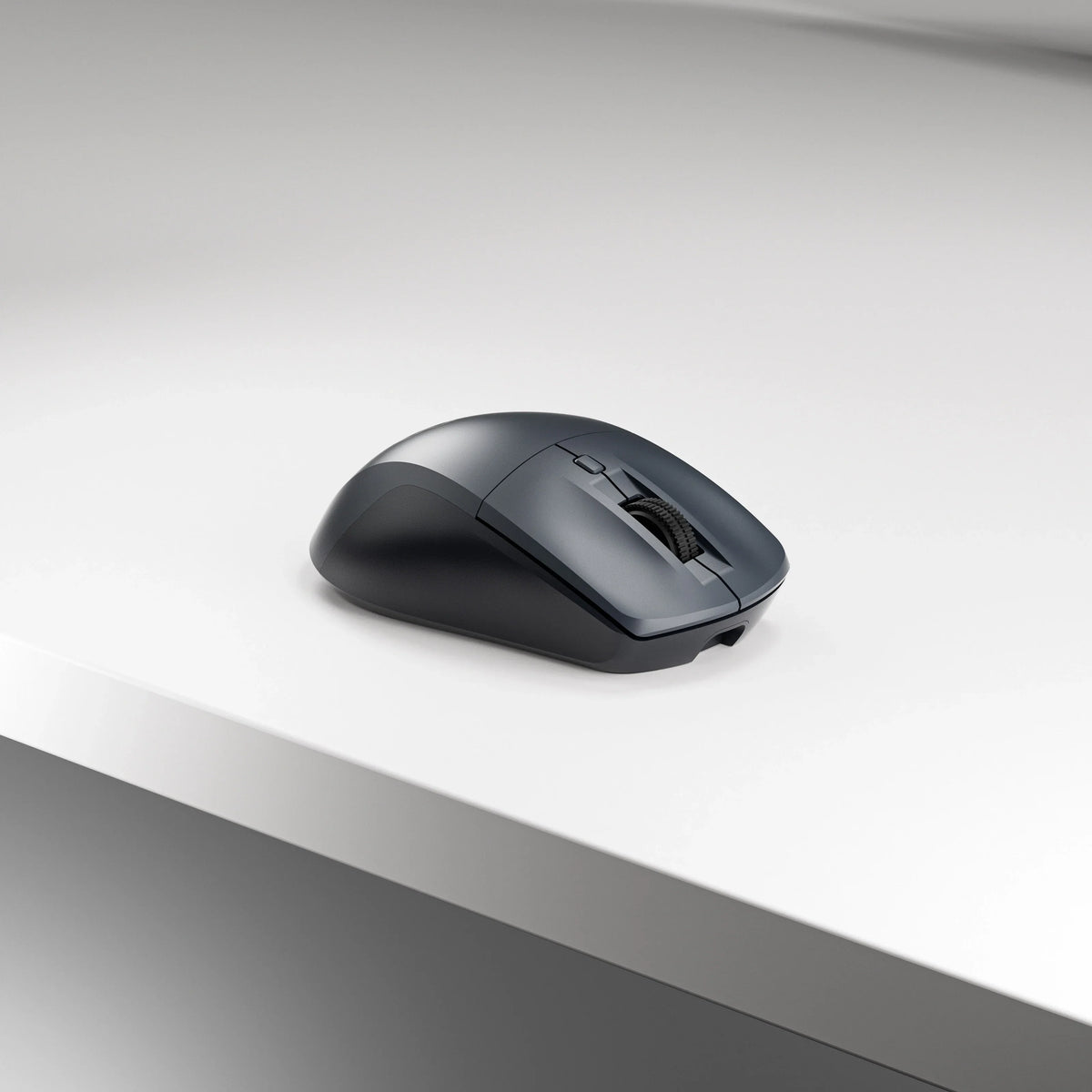 QwertyKey Flow Office vezeték nélküli Bluetooth RGB egér, fekete