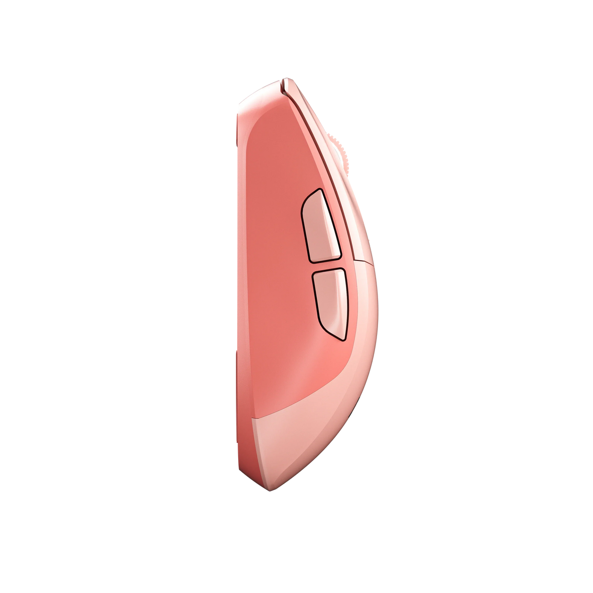 QwertyKey Flow Office vezeték nélküli Bluetooth RGB egér, rózsaszín