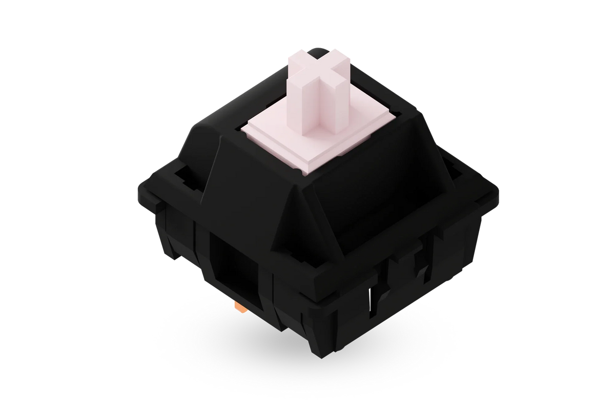 Gateron Oil King Pink – csendes lineáris mechanikus switch