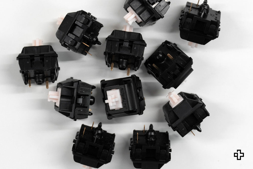 Gateron Oil King Pink – csendes lineáris mechanikus switch