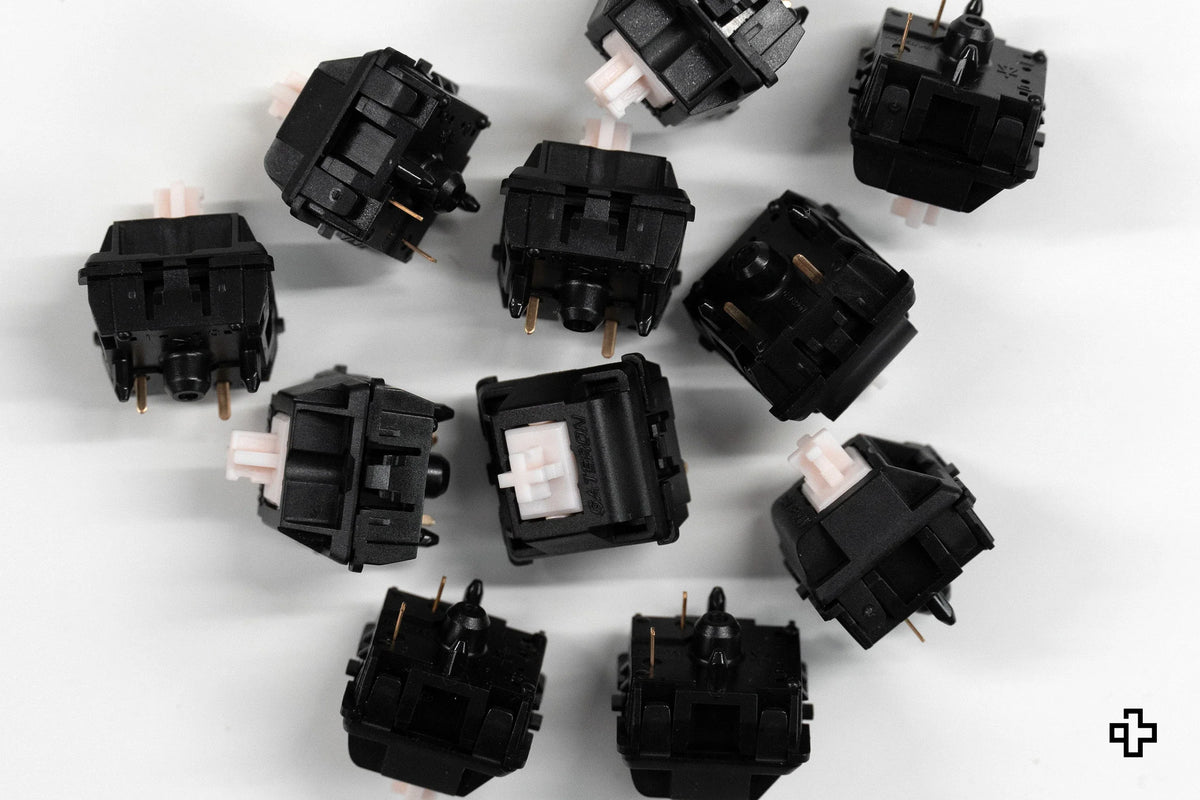 Gateron Oil King Pink – csendes lineáris mechanikus switch