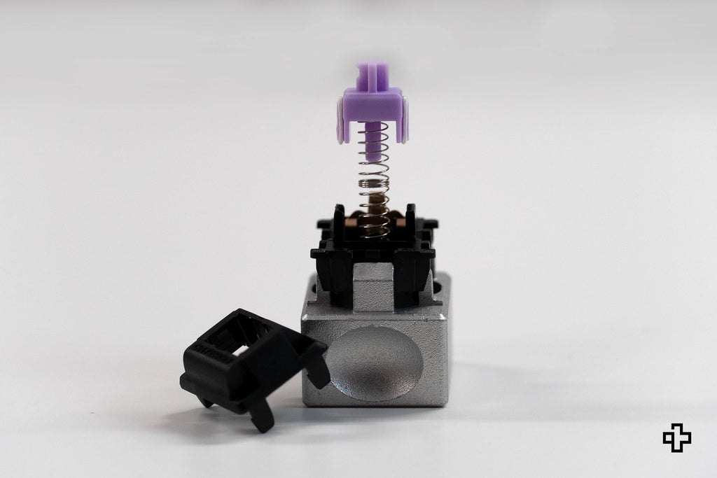 Gateron Oil King Purple – csendes taktilis mechanikus switch