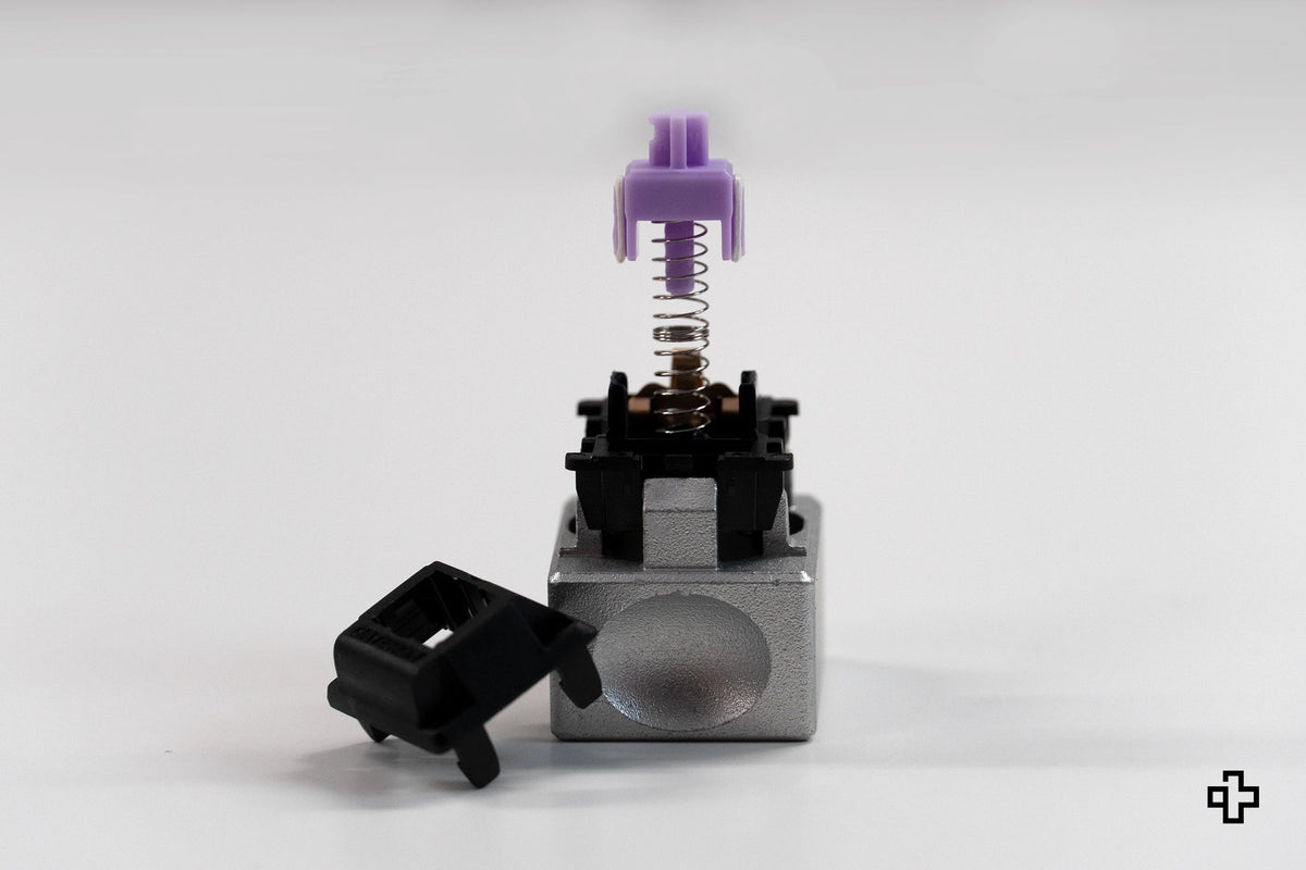 Gateron Oil King Purple – csendes taktilis mechanikus switch