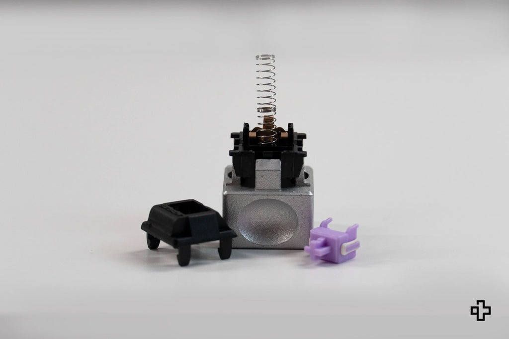 Gateron Oil King Purple – csendes taktilis mechanikus switch