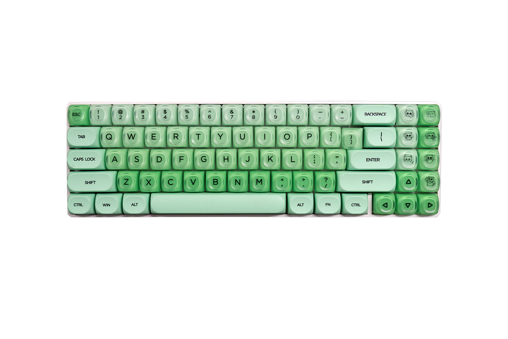 QwertyKey Mint HOA profilú keycap szett