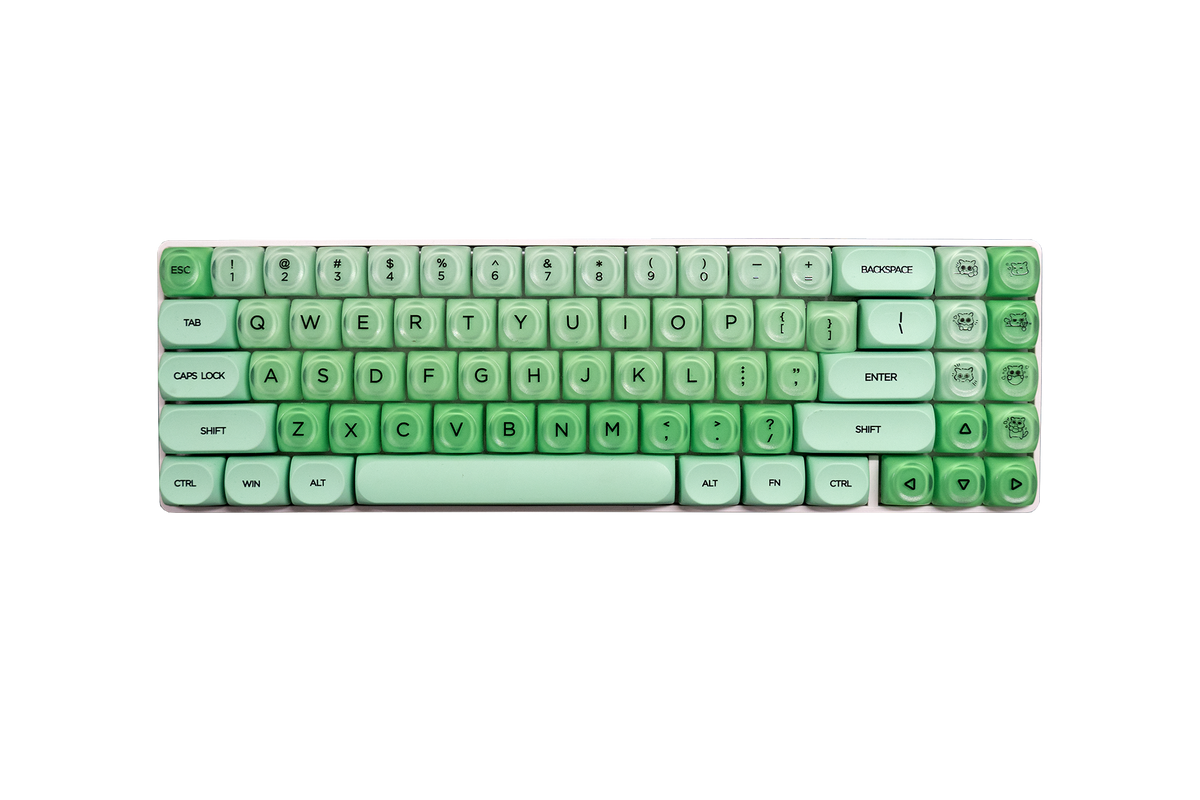 QwertyKey Mint HOA profilú keycap szett