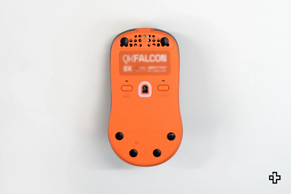 QwertyKey Glass egértalpak, 40 db pötty | PTFE + UPE
