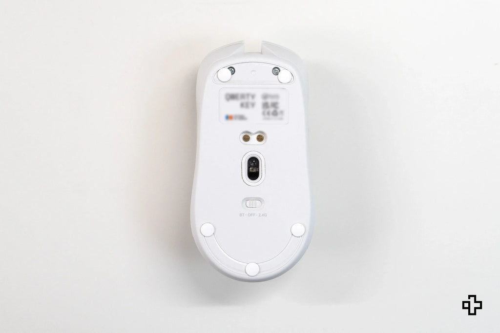 QwertyKey Glass egértalpak, 40 db pötty | PTFE + UPE