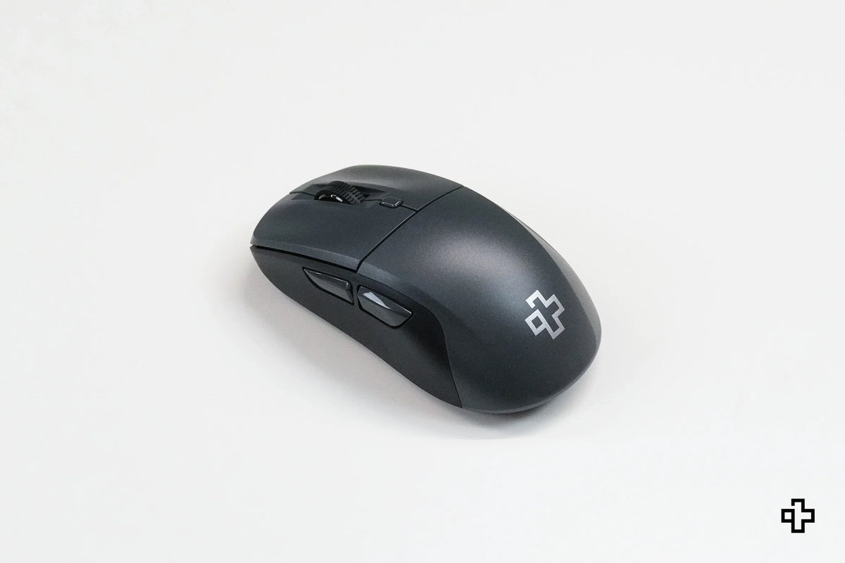 QwertyKey Flow Office vezeték nélküli Bluetooth RGB egér, fekete