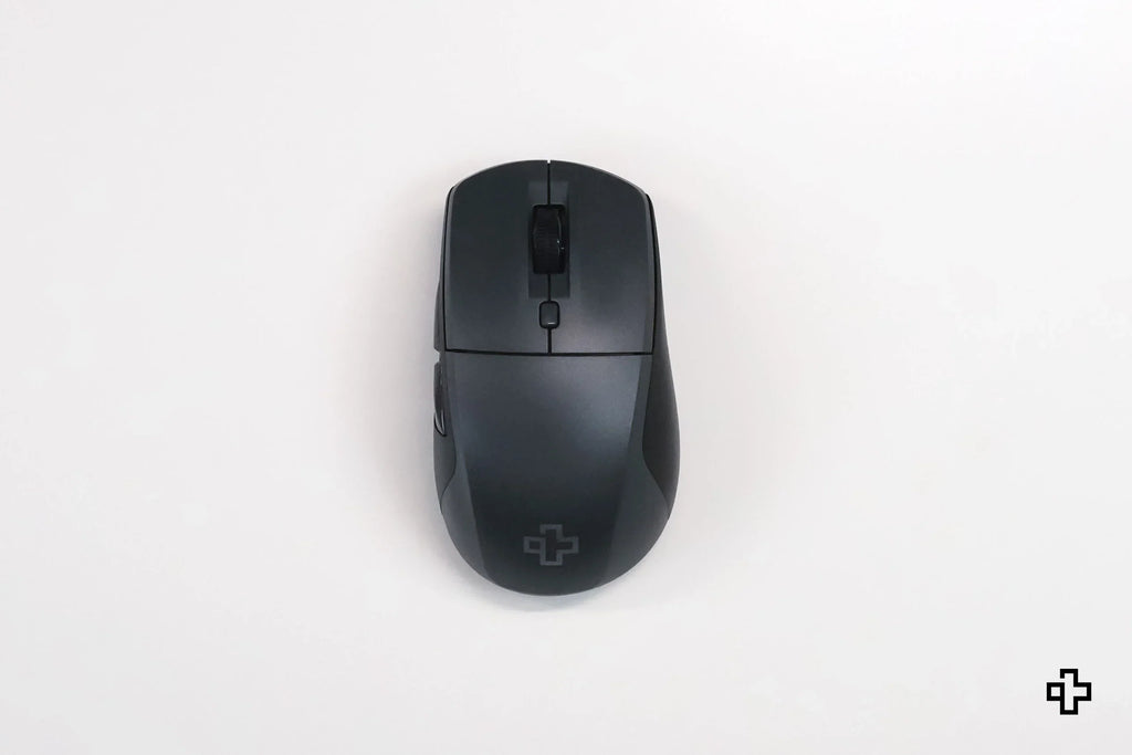 QwertyKey Flow Office vezeték nélküli Bluetooth RGB egér, fekete