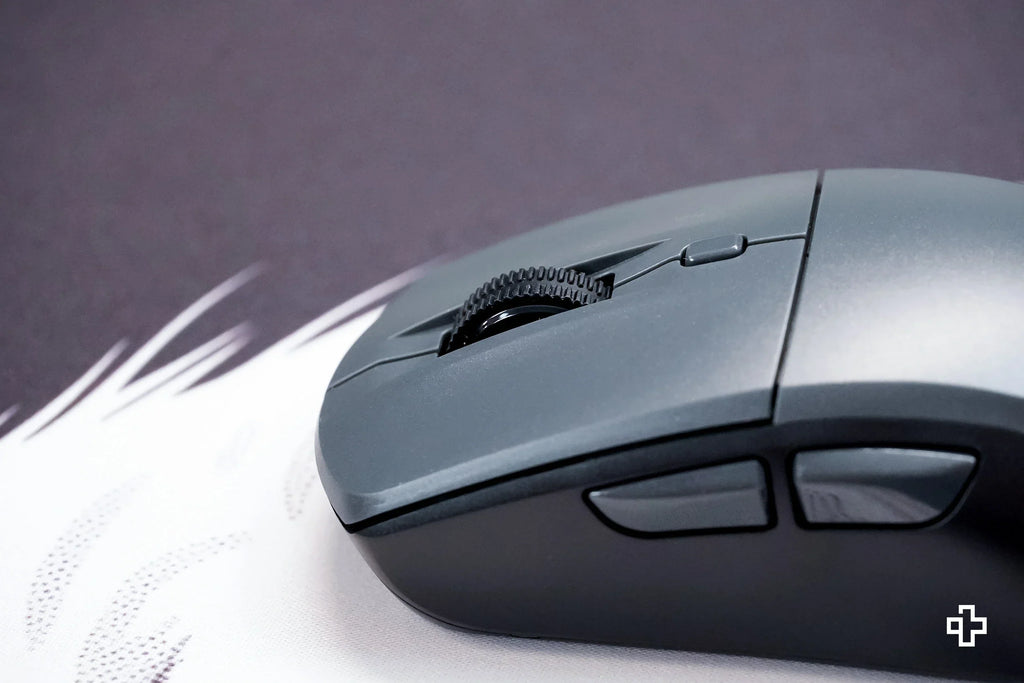 QwertyKey Flow Office vezeték nélküli Bluetooth RGB egér, fekete