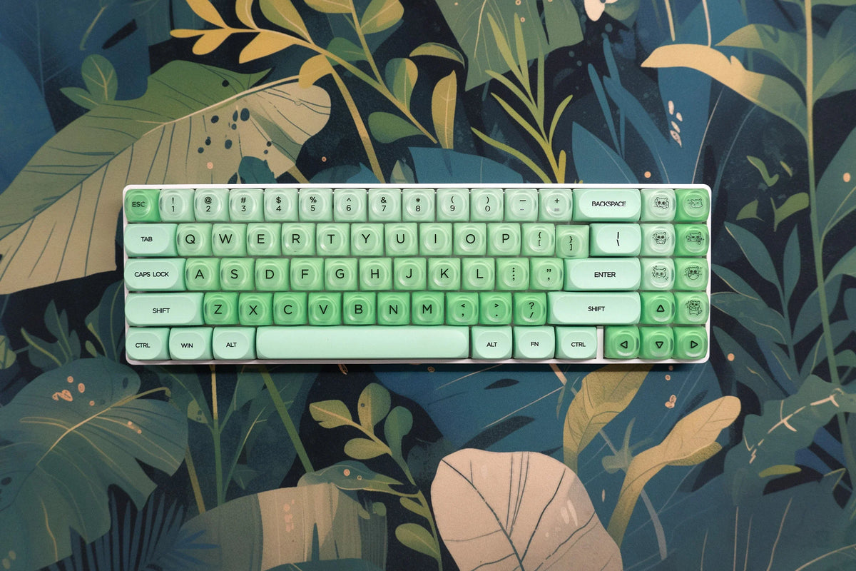QwertyKey Mint HOA profilú keycap szett