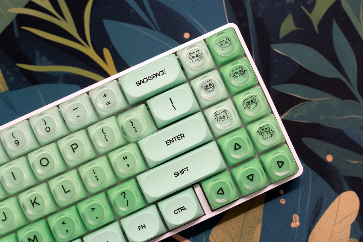 QwertyKey Mint HOA profilú keycap szett