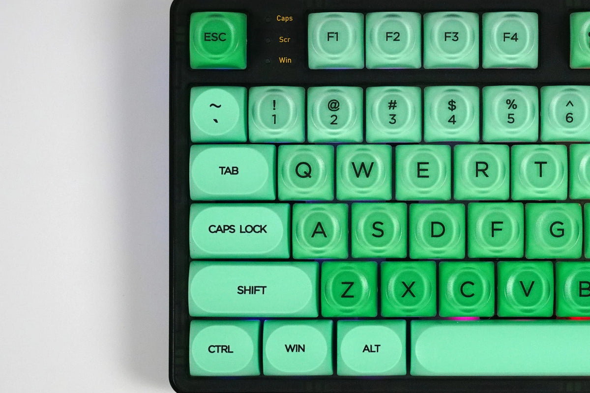 QwertyKey Mint HOA profilú keycap szett