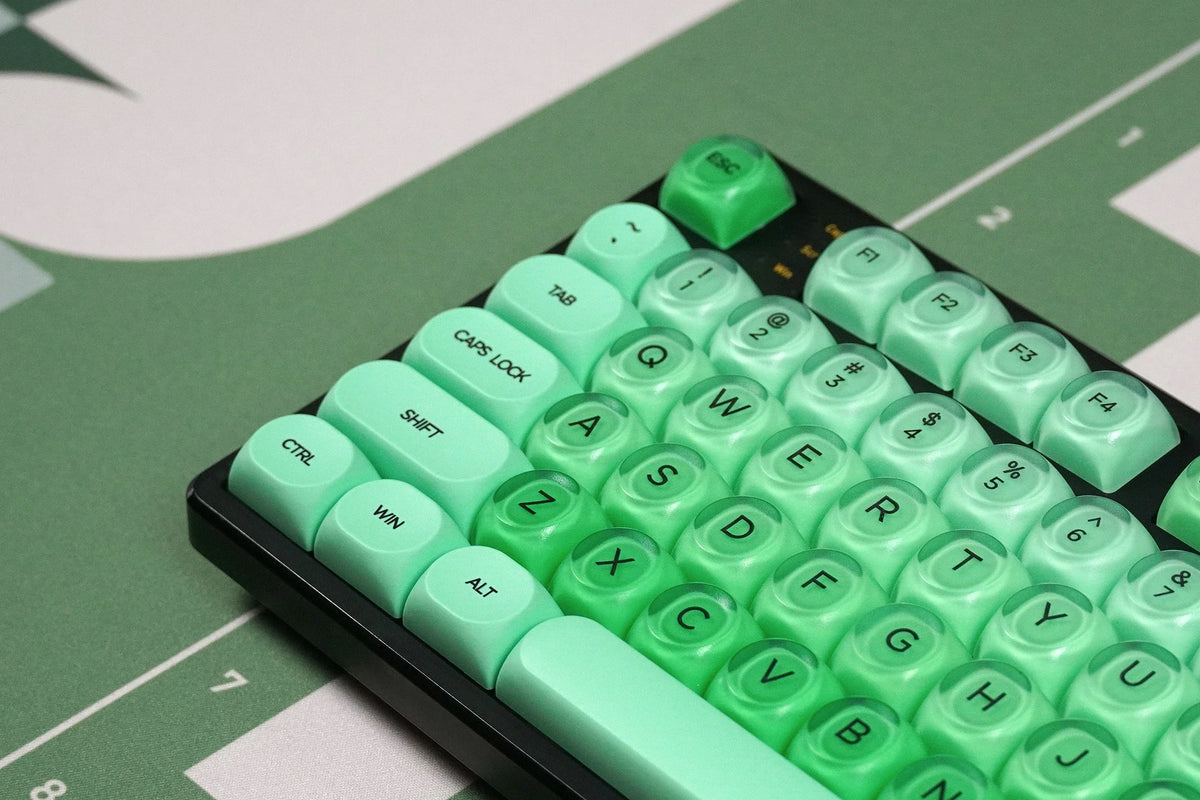 QwertyKey Mint HOA profilú keycap szett