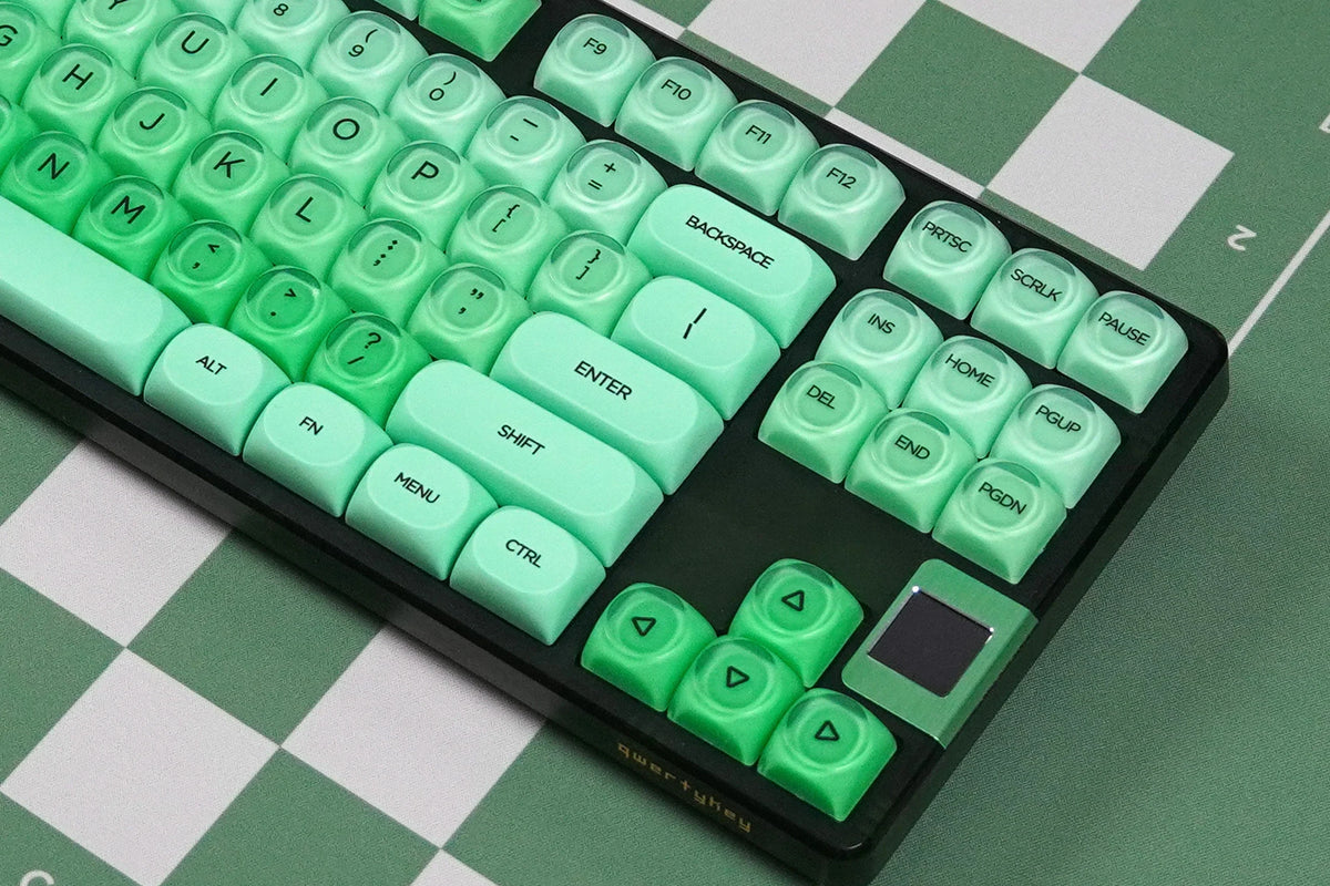 QwertyKey Mint HOA profilú keycap szett