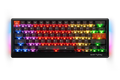 QwertyKey QK61 HE Phantom Black – mágneses Hall Effect gamer billentyűzet, Rapid Trigger, Snap Tap, Full RGB