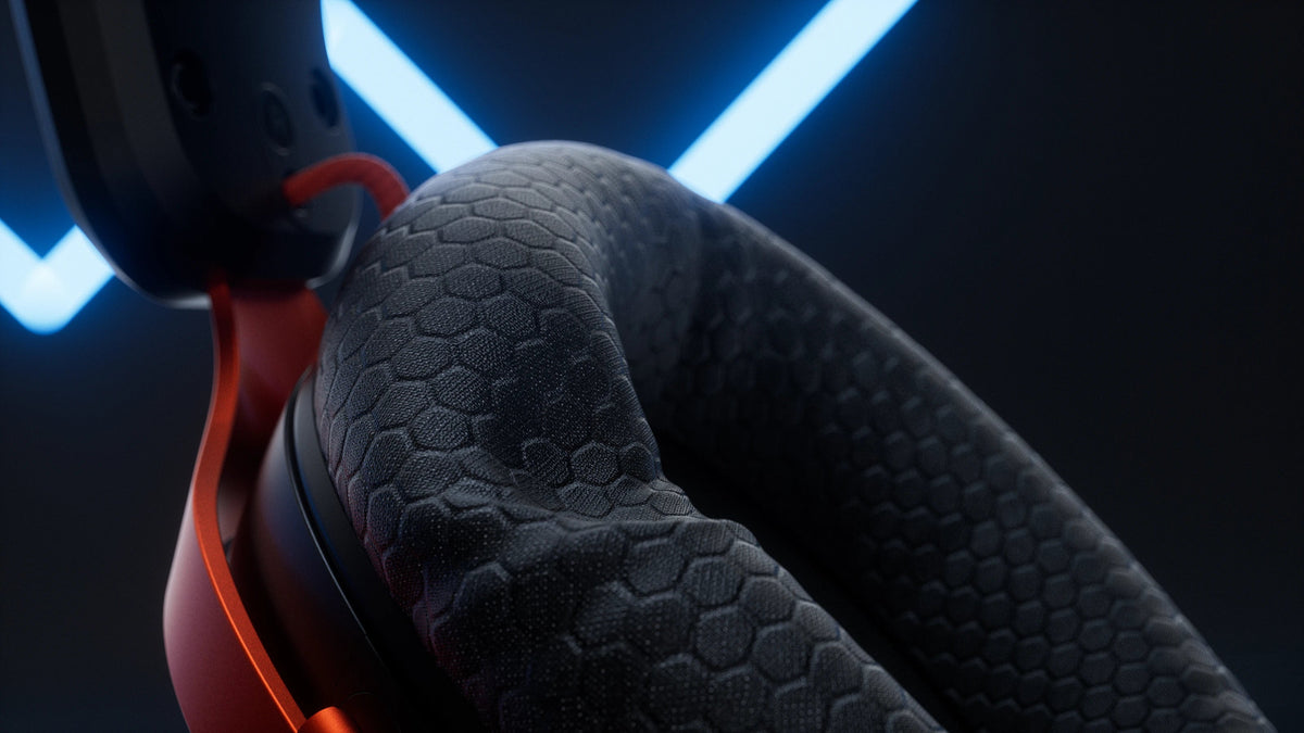 QwertyKey Pulse vezeték nélküli gamer headset, háromféle csatlakozás, RGB, szoftver, mikrofon AI zajszűréssel