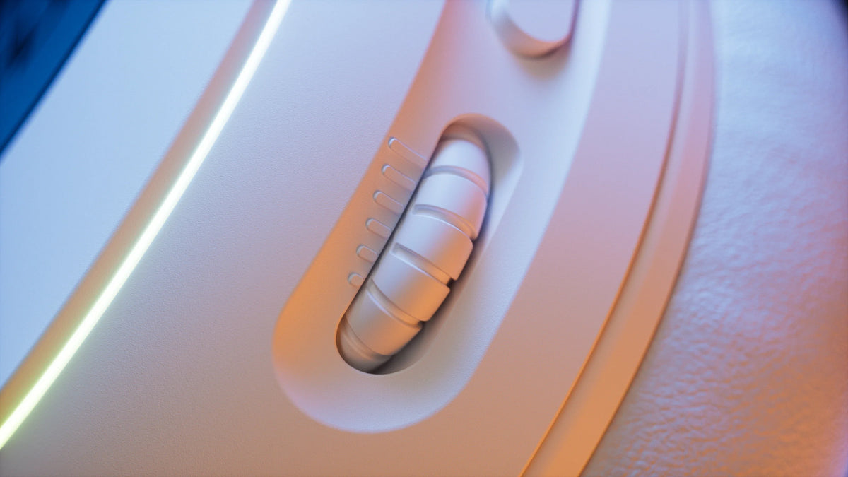 QwertyKey Pulse White vezeték nélküli gamer headset, háromféle csatlakozás, RGB, szoftver, mikrofon AI zajszűréssel