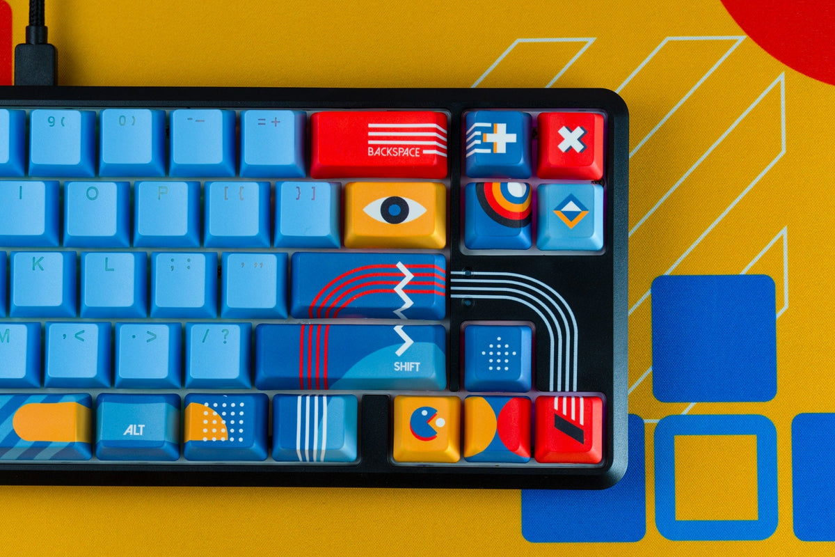 QwertyKey65 Metric – mechanikus gamer billentyűzet, hot-swap, Full RGB