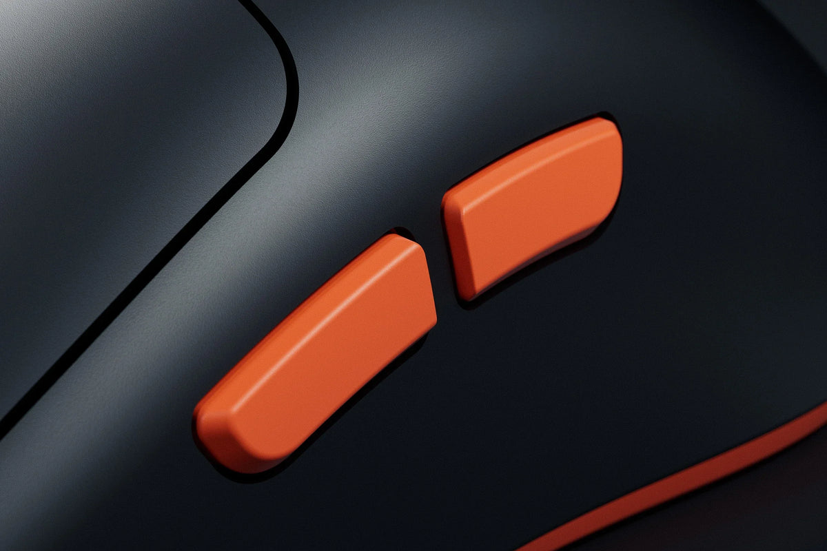 QwertyKey Falcon Black 8K vezeték nélküli gamer egér, 30 000 DPI, háromféle csatlakozás, Bluetooth, PixArt 3950