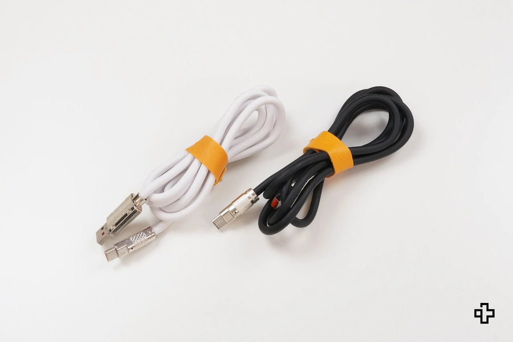 USB-C kábel, fehér/fekete
