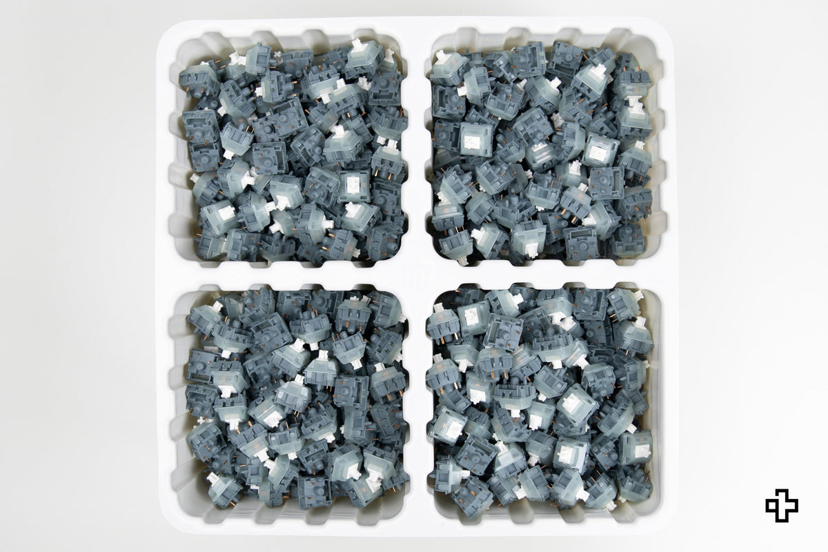 Gateron EF Grayish – nehéz taktilis mechanikus switch