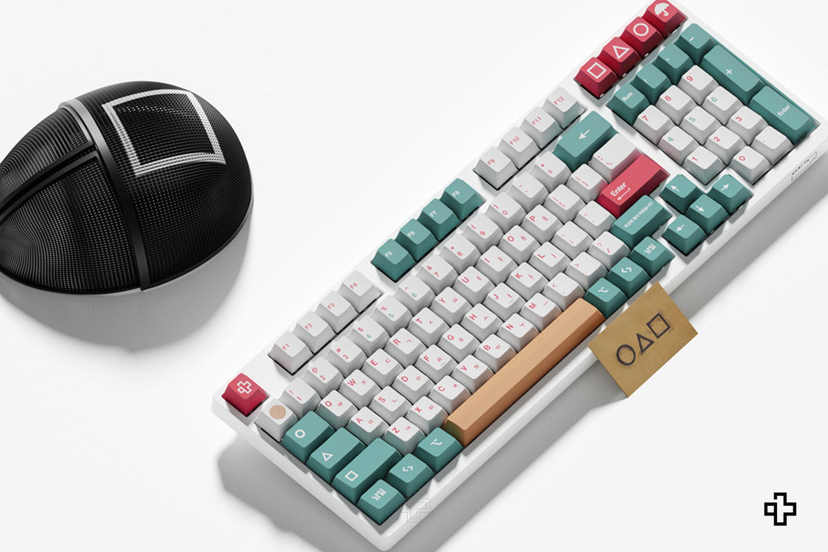 QwertyKey Gganbu keycap szett