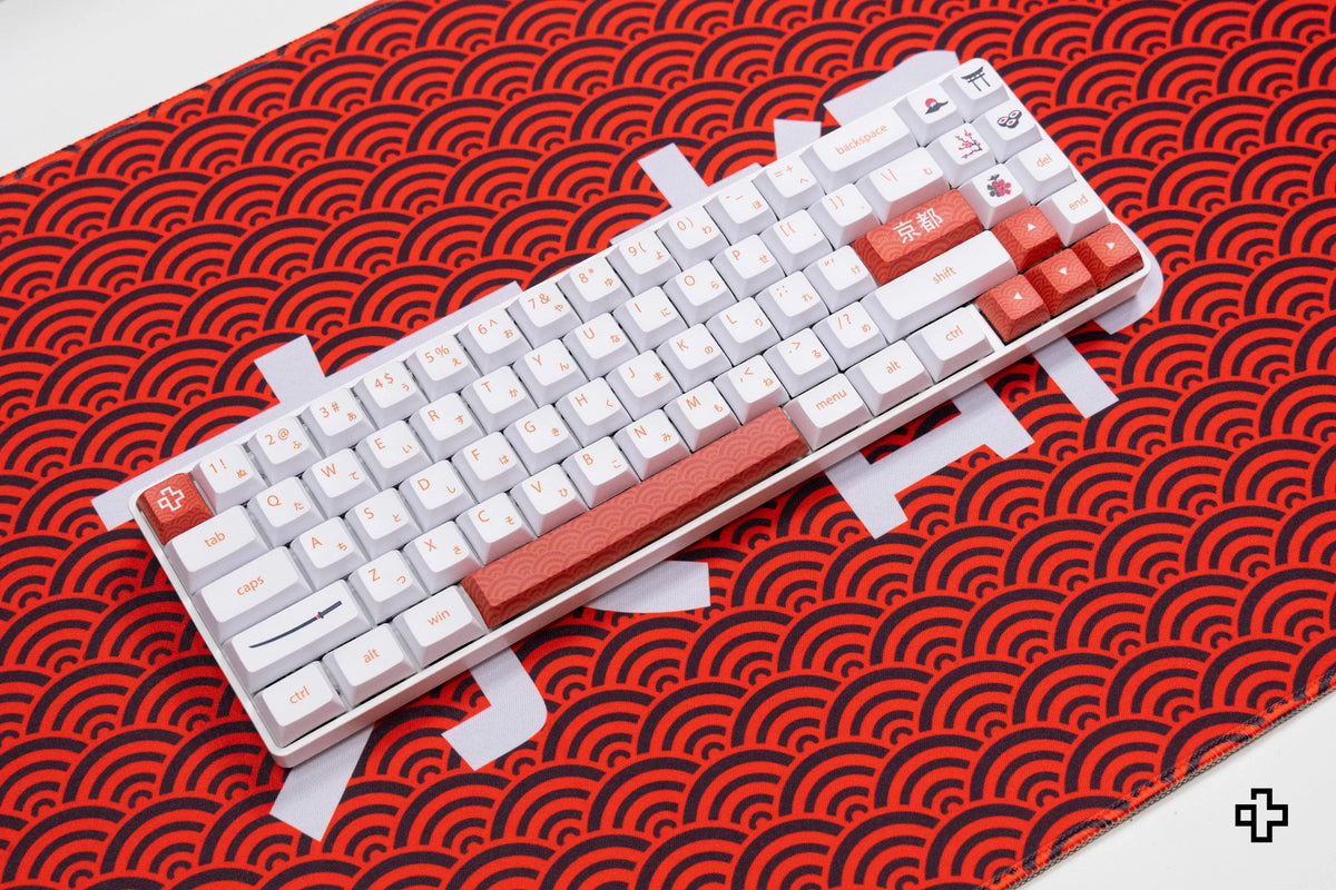 QwertyKey Kyoto XDA profilú PBT keycap szett