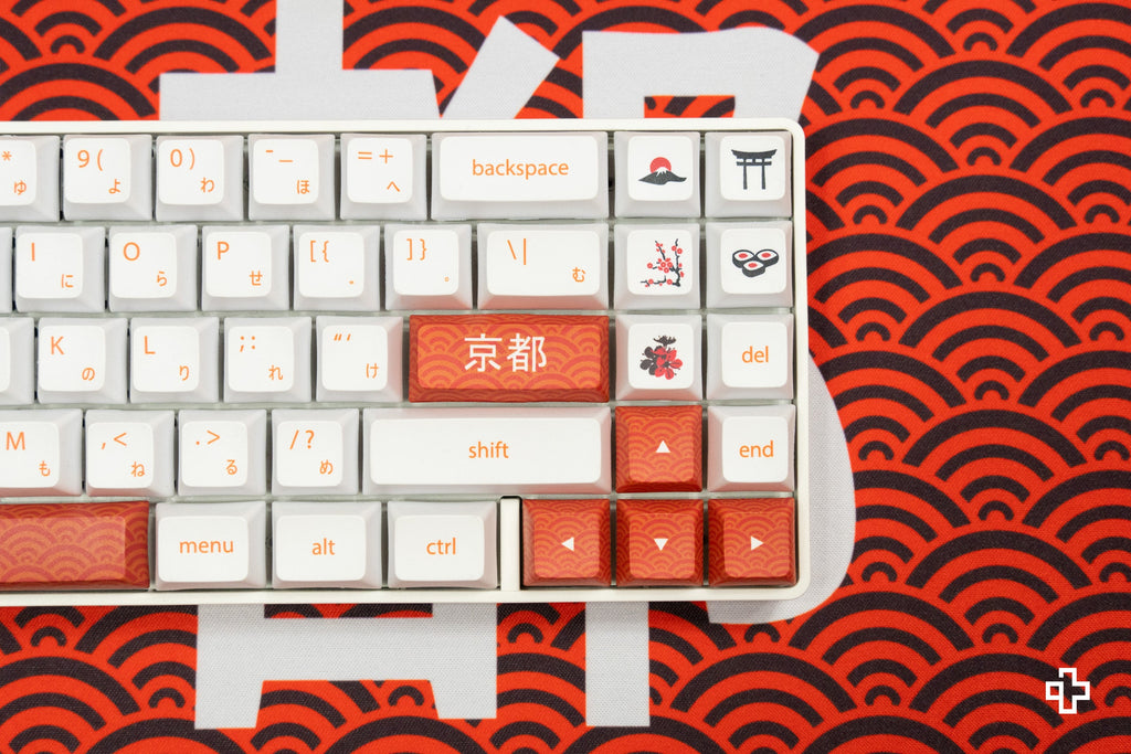 QwertyKey Kyoto XDA profilú PBT keycap szett