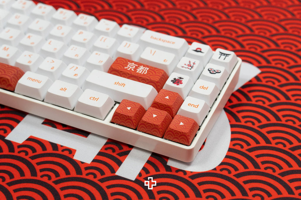 QwertyKey Kyoto XDA profilú PBT keycap szett