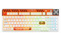 QwertyKey100 Apex – vezeték nélküli mechanikus gamer billentyűzet pixelkijelzővel, hot-swap, Full RGB, gasket mount