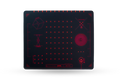 QwertyKey QKM1 gamer asztali egérpad, vízálló, varrott szélek, 4 mm, csúszásmentes gumitalp