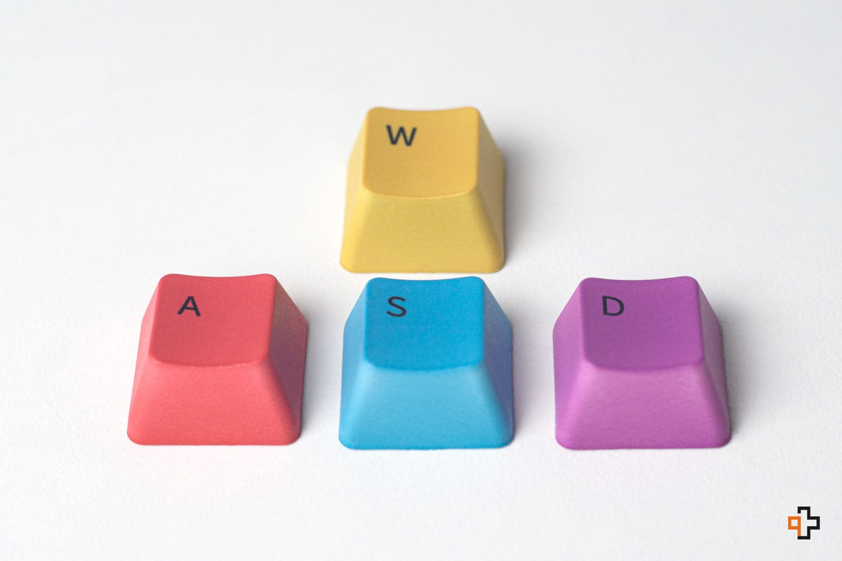 WASD PBT keycap szett