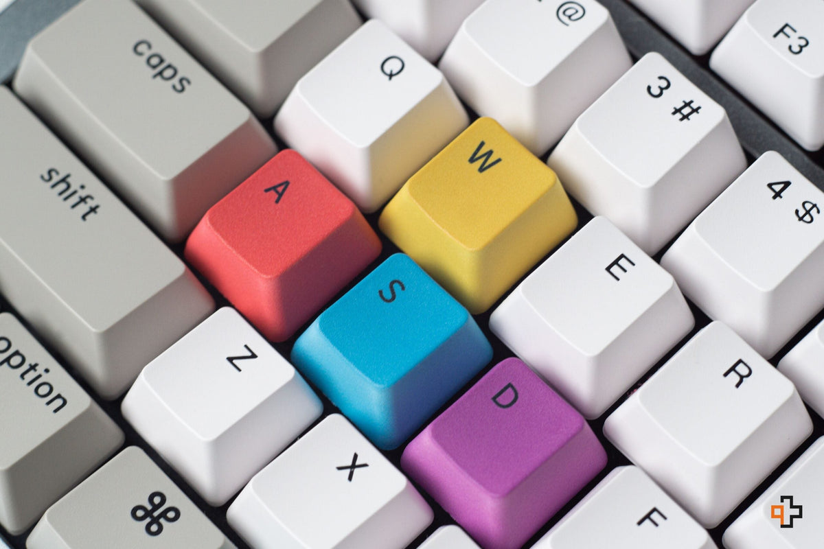 WASD PBT keycap szett