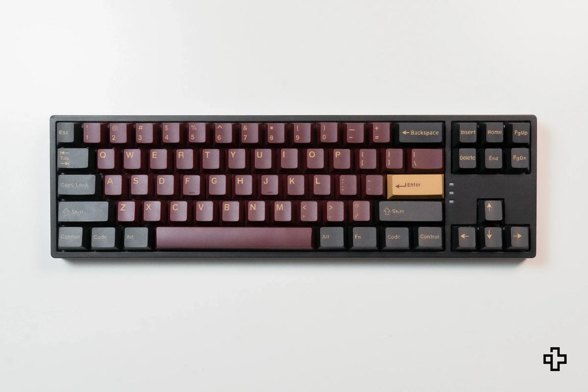 QwertyKey Sangria PBT double-shot OEM profilú keycap szett