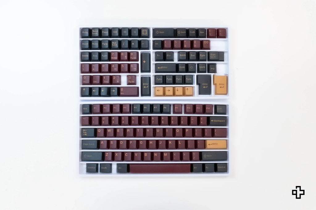 QwertyKey Sangria PBT double-shot OEM profilú keycap szett