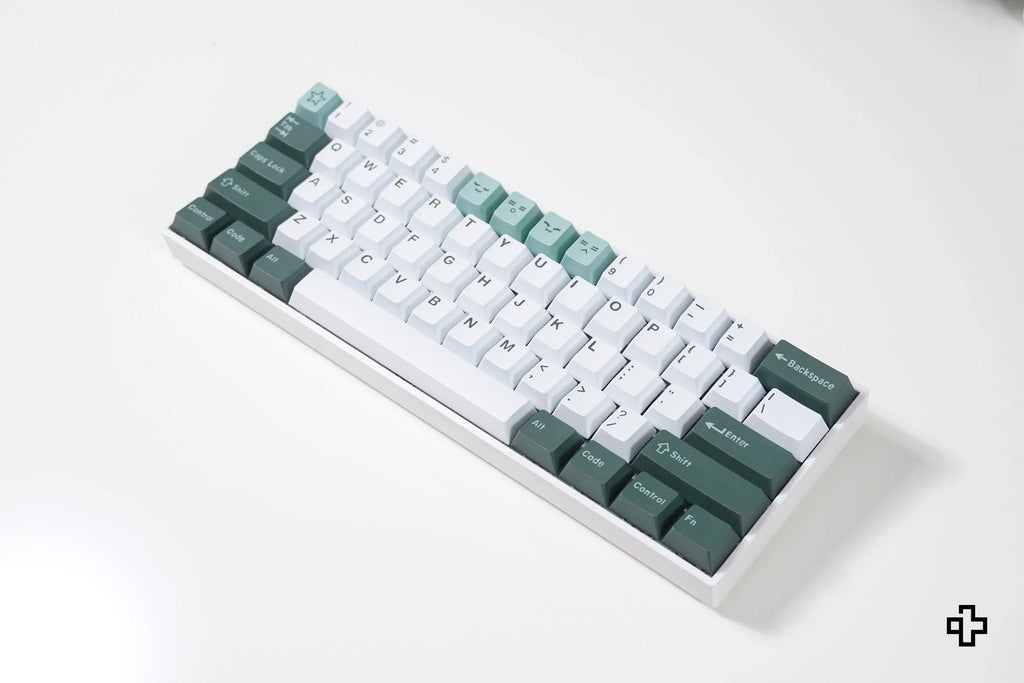 QWERTY Olive V2 PBT double-shot keycap szett