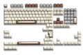 QwertyKey Coffee dye-sub keycap szett, Cherry profil