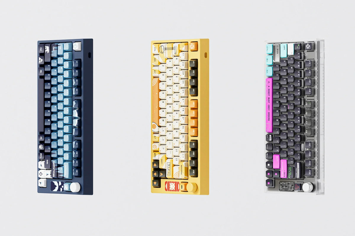 QwertyKey75 Carpathian – vezeték nélküli mechanikus gamer billentyűzet, hot-swap, Full RGB, QMK/VIA, gasket mount