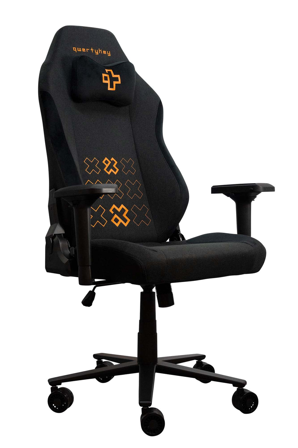 QwertyKey – QK/CTRL fekete gamer szék
