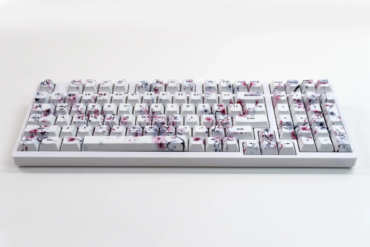 Sakura V2 PBT dye-sub keycap szett, Cherry profil