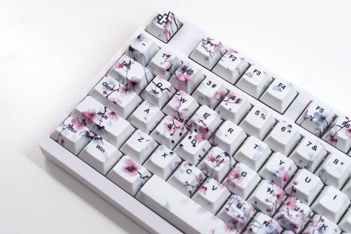 Sakura V2 PBT dye-sub keycap szett, Cherry profil
