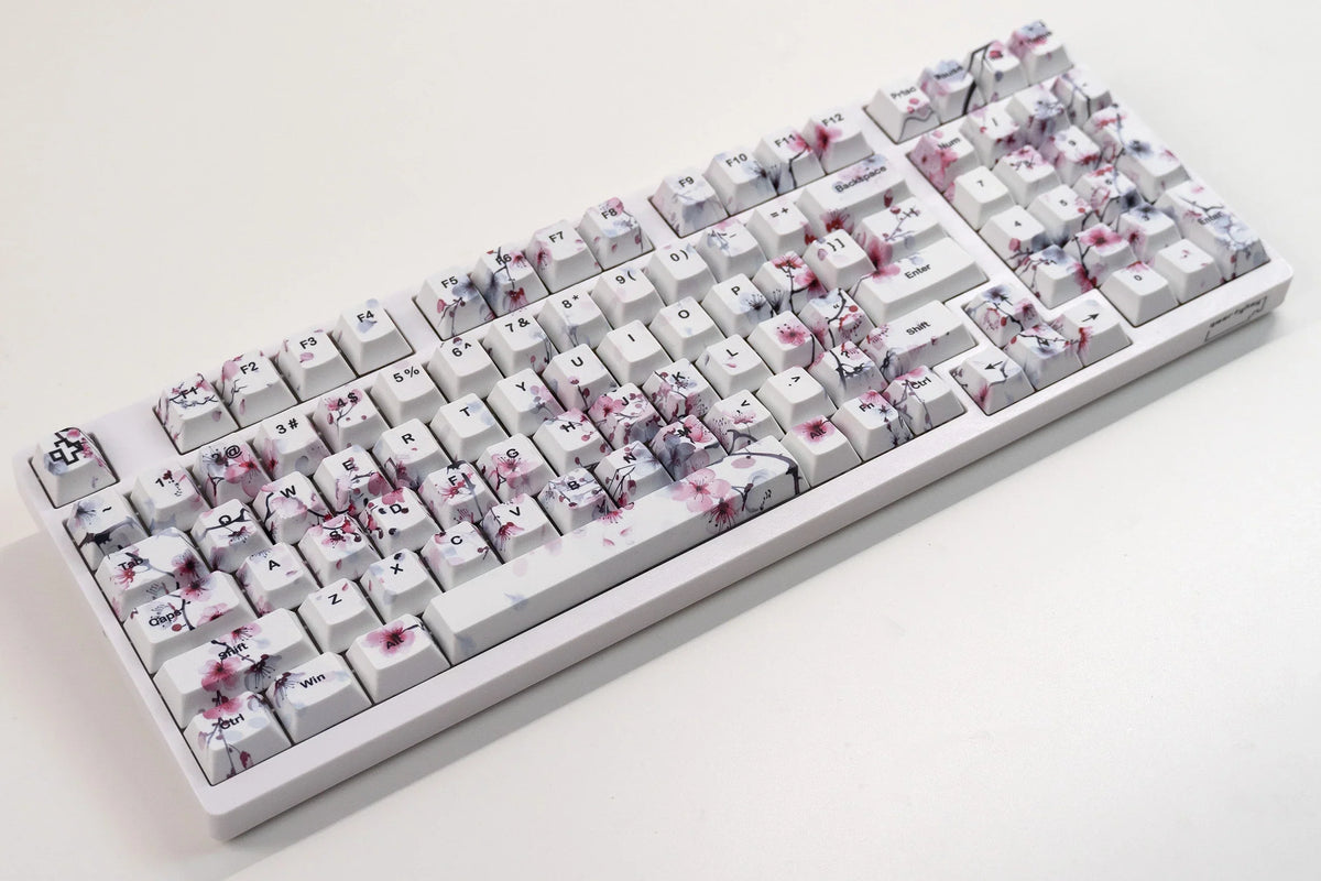 Sakura V2 PBT dye-sub keycap szett, Cherry profil