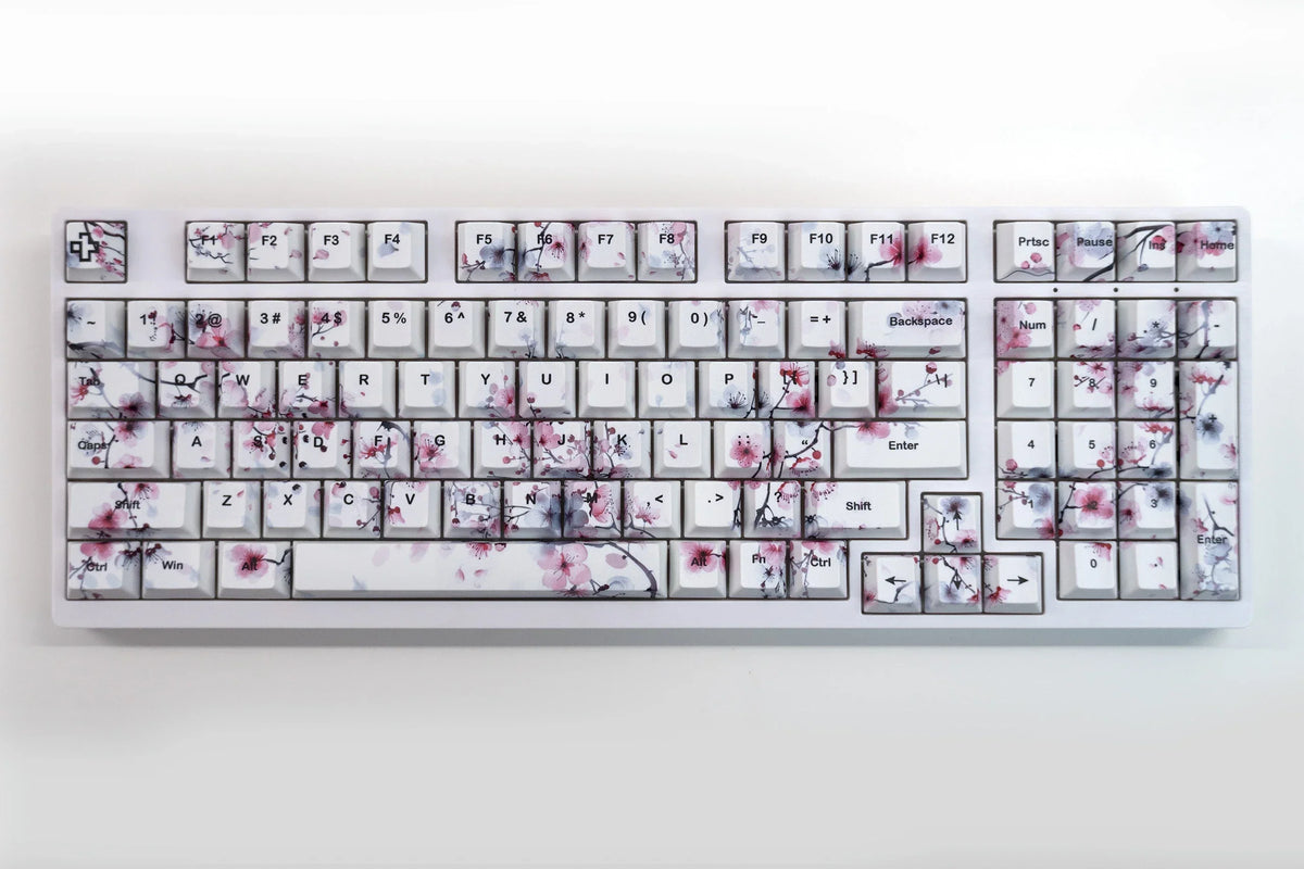 Sakura V2 PBT dye-sub keycap szett, Cherry profil