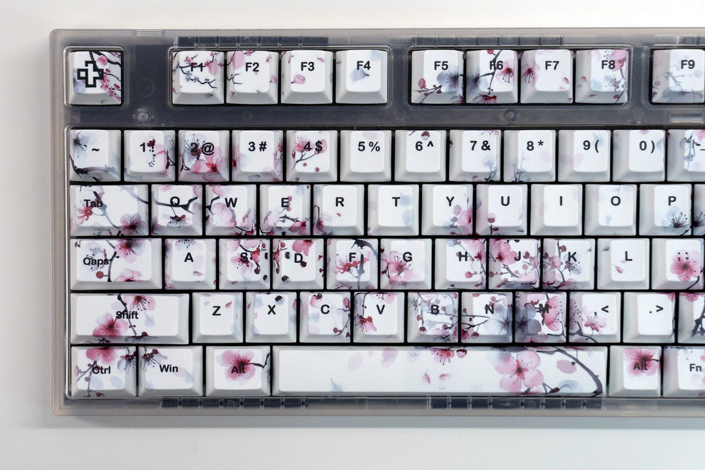 Sakura V2 PBT dye-sub keycap szett, Cherry profil