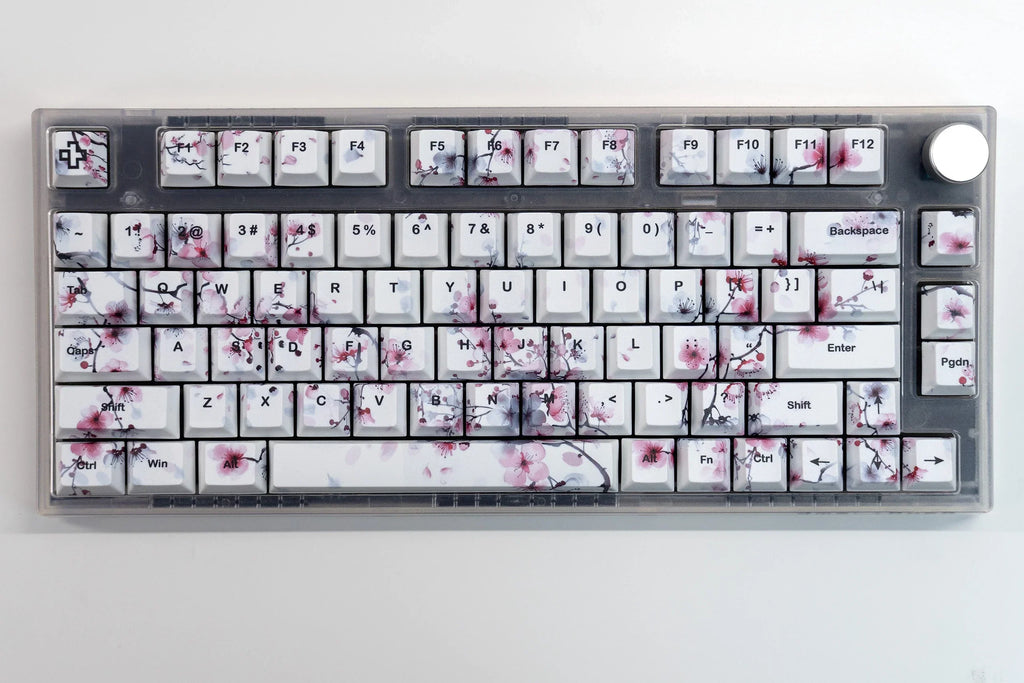 Sakura V2 PBT dye-sub keycap szett, Cherry profil