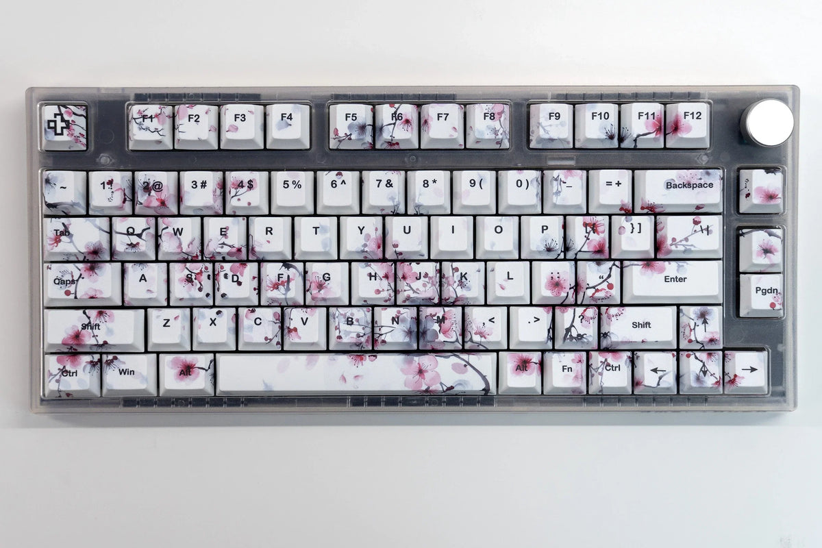 Sakura V2 PBT dye-sub keycap szett, Cherry profil