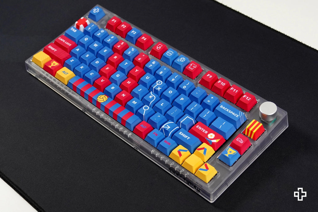 QwertyKey Catalunya dye-sub Cherry profilú keycap szett
